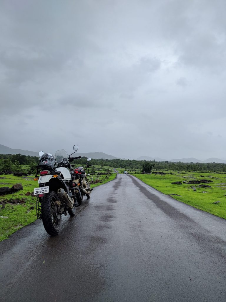 Monsoon Bike ride: Raigad fort reserve